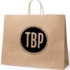 bolsa9400 bolsa papel kraft 44+15x46cm. impresa