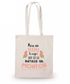 Bolsa de algodon dia madre