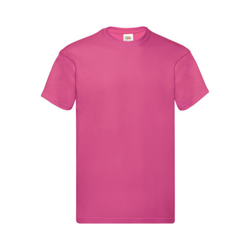 Camiseta manga corta adulto fucsia