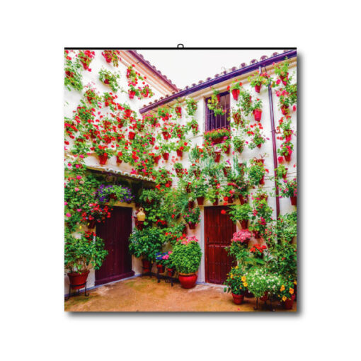 Calendario Lamina 235 patio andaluz