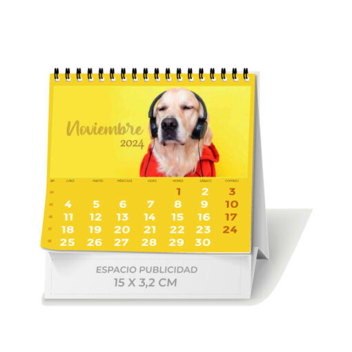 calendario sobremesa