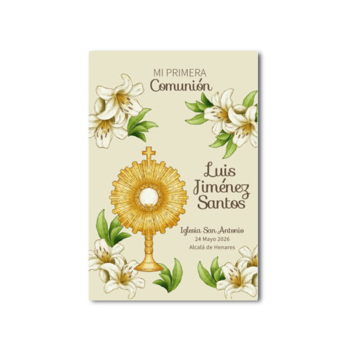 Estampa comunion 502431